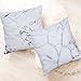 BLEUM CADE Marble Pillow Cover Home Decorative Polyester Throw Pillow Cover