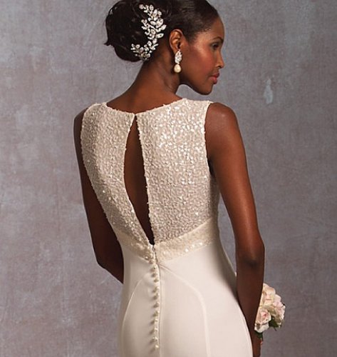 Vogue Pattern 1032 Misses Wedding Dress Size 18-20-22 - Thumbnail 5