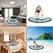 Ricdecor Beach Towel Indian Mandala Microfiber Large Round Beach Blanket with Tassels Ultra Soft Super Water Absorbent Multi-Purpose Towel 59 inch Across (NO.19)