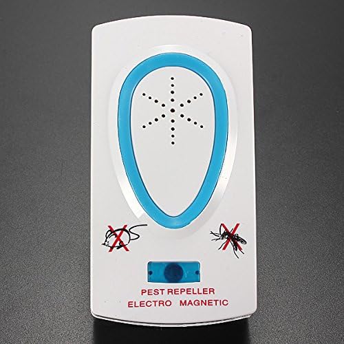 Electronic Ultrasonic Pest Repeller Mouse Mosquito Insect Rodent Repellent (Random: Plug)