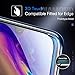 AYCFIYING P30 Screen Protector Tempered Glass [HD Clear][No Bubbles][9H Hardness][Anti-Fingerprint] Tempered Glass Screen Protector Compatible with Hua WEI P30