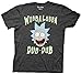 Rick and Morty Wubbalubba Dub-Dub Mens Charcoal Heather T-Shirt M