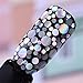 BORN PRETTY 1.5g holographic Silver Nail Flakies Mixed Size Round Nail Sequins Glitter Paillette Laser Silver
