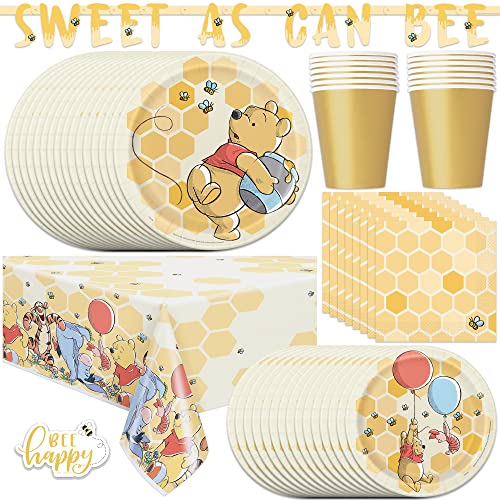 Classic Winnie the Pooh Baby Shower or Birthday Party Supplies, Winnie