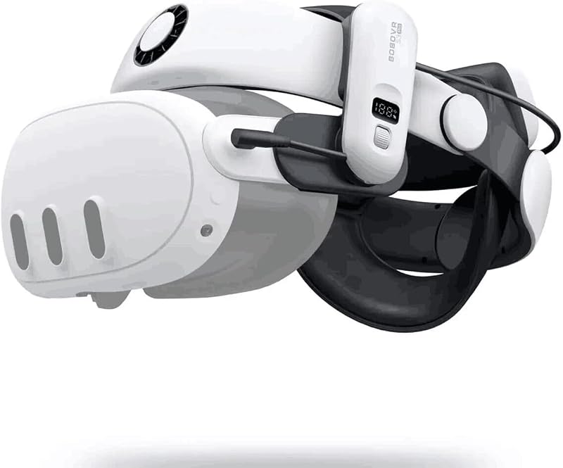 BOBOVR S3 Pro 10000mAh Magnetic Battery Head Strap for Quest 3S/ Quest 3