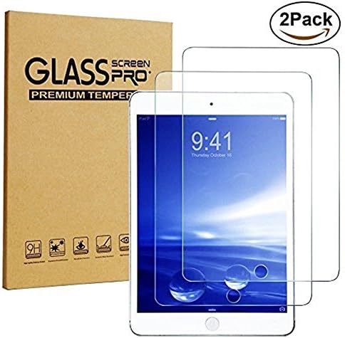 iPad Pro 10.5 Screen Protector, [2-Pack] Sincase Clear Premium iPad Pro 10.5 Tempered Glass Screen Protector [Bubble Free] 2.5D Curved Shatterproof Glass Cover Screen Film for iPad Pro 10.5 (2017)