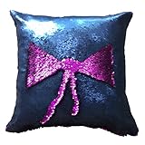 BOOBEI Two Colors Reversible Sequins Mermaid Pillow Cases 1616