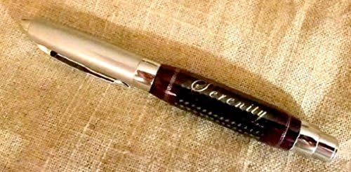 "Recovery Pen"-Carbon Fiber Roller-ball Pen with "Serenity" inscription