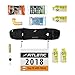 Fitletic - Ultimate II Running Pouch with Gels, Runners Pouch, Running Waist Belt with Gel Loops, Exterior Pocket, Inner Pocket, and Integrated Bib Toggles, Running Accessories