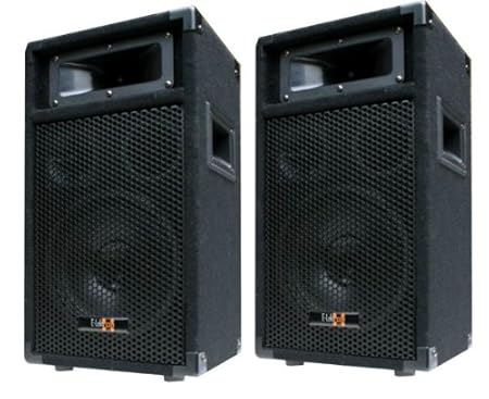2x 400W DJ PARTY Lautsprecher Boxen Paar - 8' Bass - E-Lektron PW20