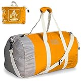 Foldable Travel Luggage Duffle Bag Lightweight for Sports, Gym, Vacation and Travel Duffel Bags(40l, Orange)
