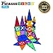 PicassoTiles 33 Piece Building Blocks 33pcs Educational Kit 3D Building Construction Toy Set Clear Magnetic Stacking Block STEM Playboard Magnet Felt Tiles Novelty Game, Creativity Beyond Imagination
