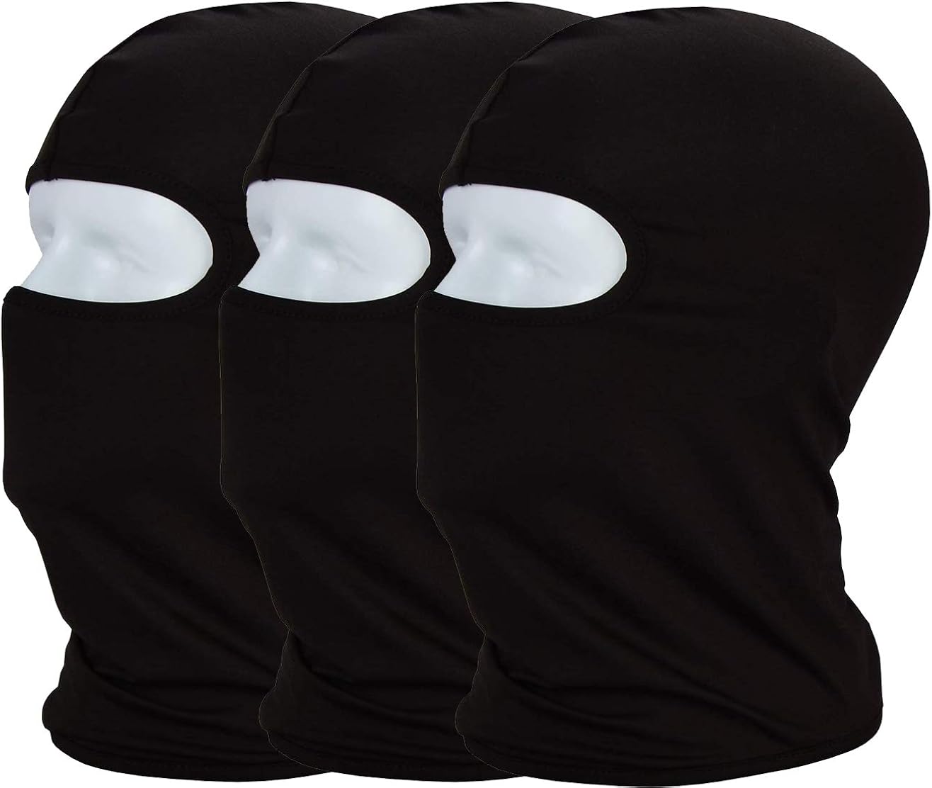 MAYOUTH Balaclava Sun/uv face mask UPF 50+ ski mask Neck Gaiter face Scarf Outdoor Sports 3pack