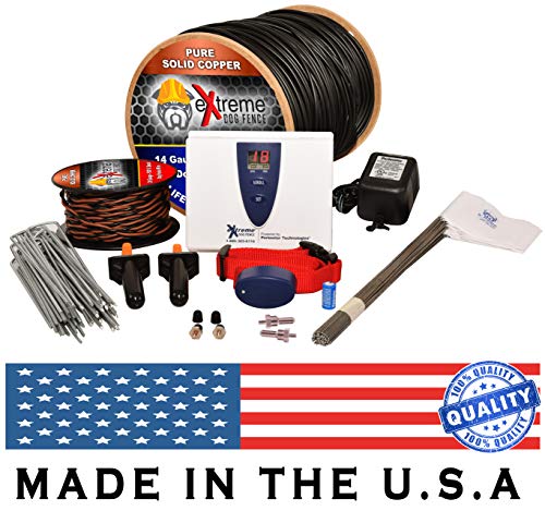 Underground Electric Dog Fence Ultimate - Extreme Pro Dog Fence System Easy Setup Maximum Longevity Continued Reliable Pet Safety - 1 Dog | 1000 Feet Pro Grade Dog Fence Wire