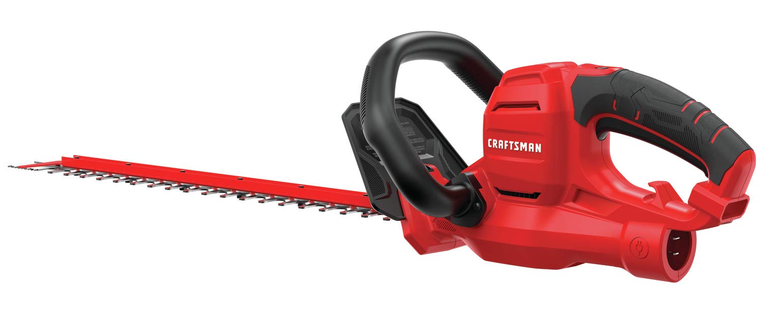 CRAFTSMAN Hedge Trimmer, 22″ Corded with POWERSAW Branch Cutter, 3.8-Amp (CMEHTS8022)