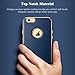 LOHASIC for iPhone 6s Case, Slim PU Leather Soft TPU Cover Protective Cases Compatible with iPhone 6-4.7 Inch, Navy Blue