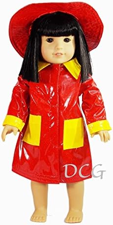 Sparkles N Puddles Rain Gear For 18 American Girl Dolls (Doll Not Included)