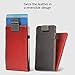 Distil Union Wally Micro - Slim Reversible Card Sleeve with Pull-Tab Access, 10 Card Capacity, RFID Blocking - Genuine Full Grain Leather Wallet