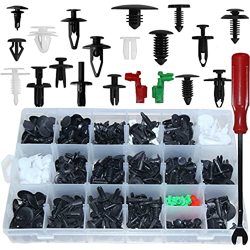 Auto Clips Car Body Retainer Assortment Clips Set Tailgate Handle Rod