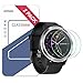 Garmin Vivoactive 3 Screen Protector, Wimaha 2 Pack Tempered Glass Screen Protector for Garmin Vivoactive 3 Ultra Clear Scratch Resistant Anti-Bubble