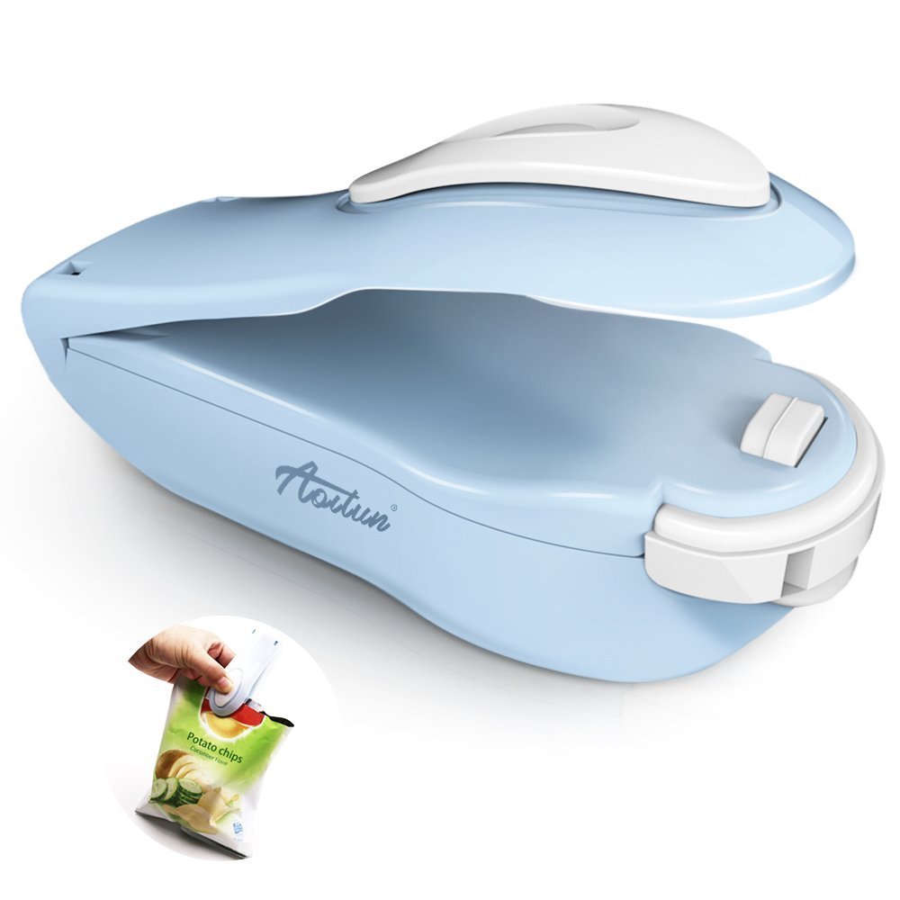 Bag Sealer Bags Heat Sealer for Plastic Food Potato Chip Bag, Mini Handheld Portable Resealer (LK)