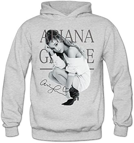 Hotgirl4 Ariana Poster Grande Women's Funny Long Sleeve Hoodies XL Ash