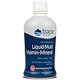 Trace Minerals Liquid Multi Vitamin-Mineral - Aid Body Mineral Health - Vitamin & Mineral Liquid Supplement - Supports Healthy Bones & Muscles - Natural Orange Mango, 30 fl oz (30 Servings)