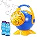 Theefun Bubble Machine, Automatic Bubble Blower Durable Bubble Maker with 2 Bottles of Bubbles Solution Refill, Over 800 Colorful Bubblesper Min Use