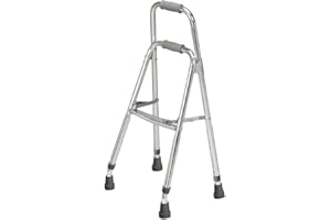 Drive Medical Side Style Hemi One Arm Walker, Chrome, Adult