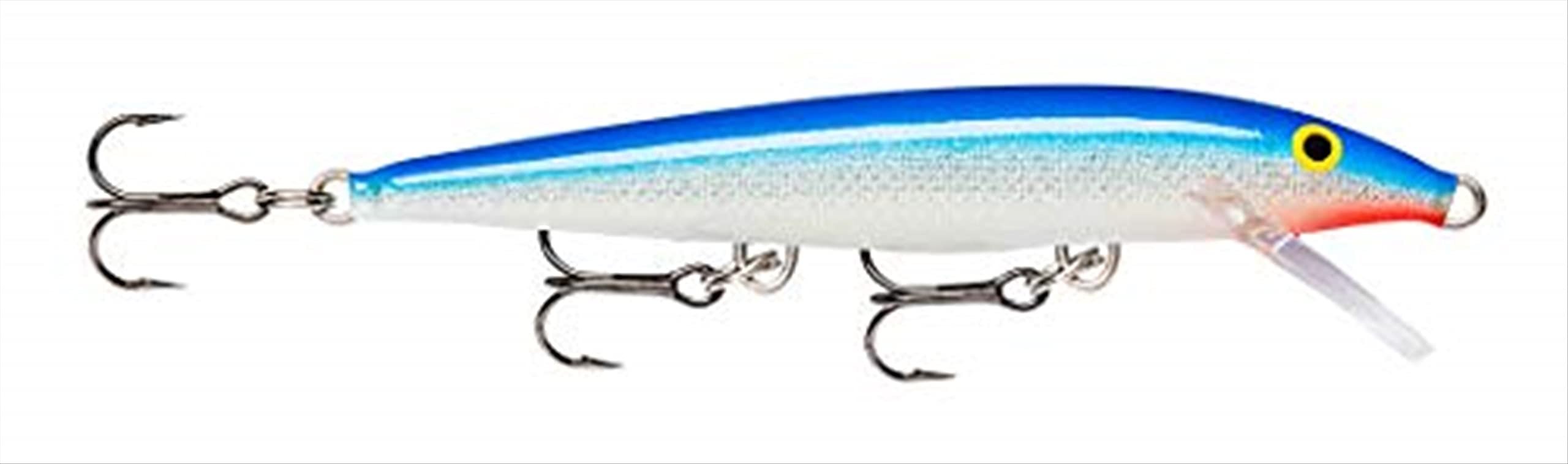 Rapala Original Floater Lure with Three No. 6 Hooks, 1.2-1.8 m Swimming Depth, 11 cm Size, Blue — image 1