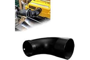90° Dust Collection Adapter for DeWalt DW735, Transition Port to 4-Inch Hose for Shop Vacuum or Flex Duct