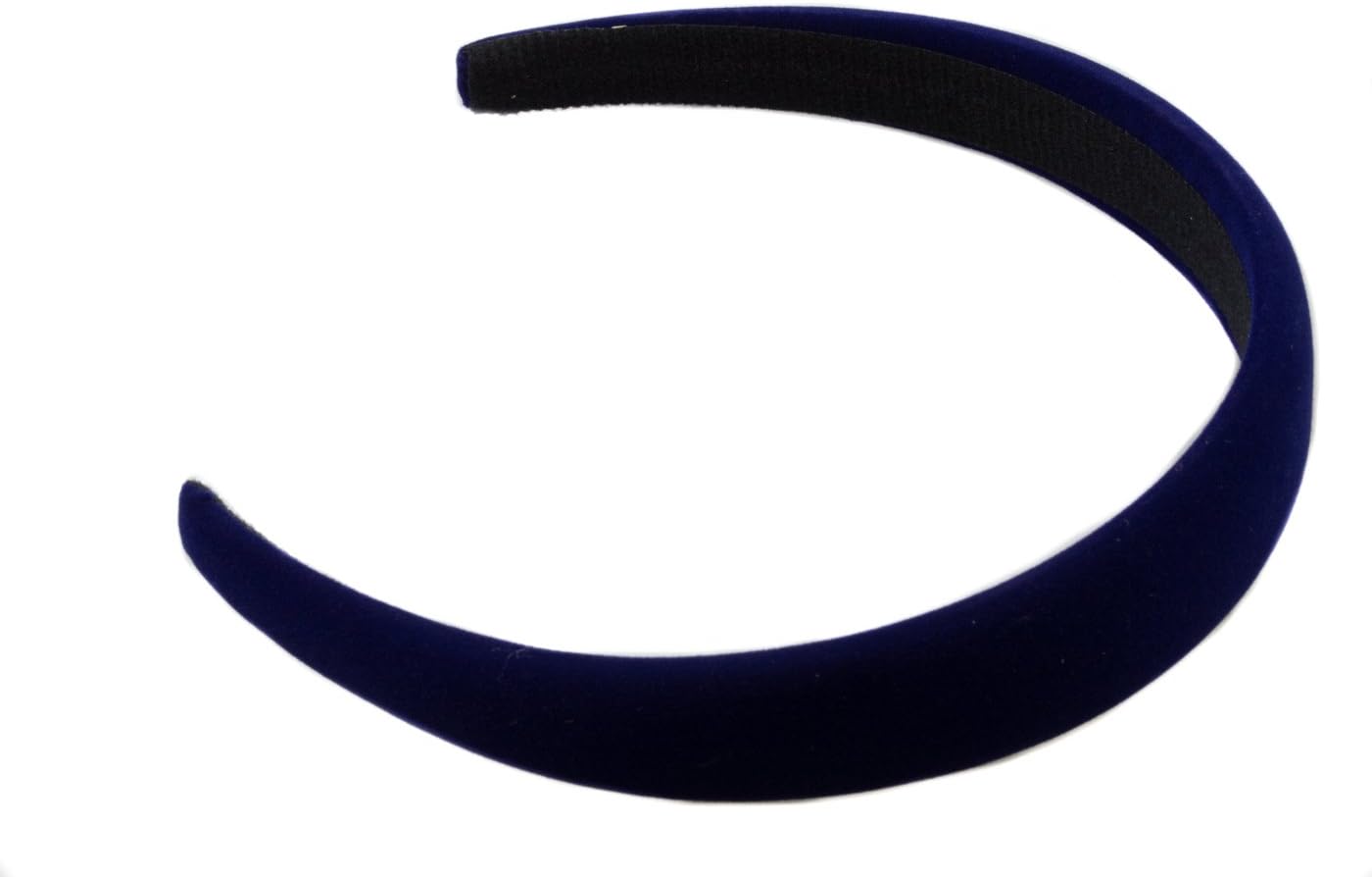 Mytoptrendz® - Wide Navy Velvet Alice Band head band Hair band (Navy)