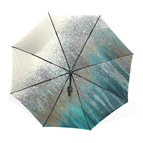 Full Automatic Portable Folding Rainy Umbrella Women Men Windproof Umbrella Printing Parapluie Paraguas