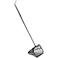 AQUANEAT Aquarium Net with Extendable Long Handle, Adjustable Wastes Skimming Cleaning Tools for Fish Tanks, 3 inch