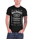 Jack Daniel's Classic Acid Washed T-Shirt Black Large