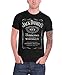 Jack Daniel's Classic Acid Washed T-Shirt Black Large