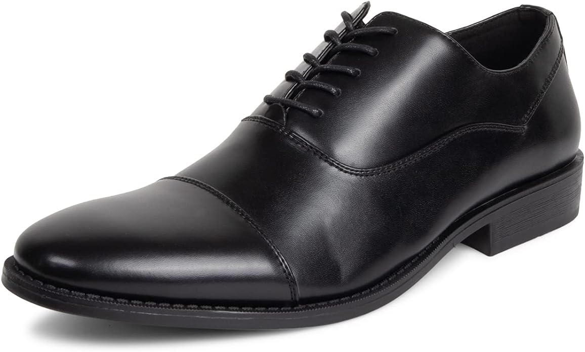 Unlisted by Kenneth Cole Men’s Half Time Oxford, Black, 8 M US