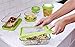 Anchor Hocking Trueseal Glass Food Storage Containers Airtight Lids, 1 Cup Round, Green -