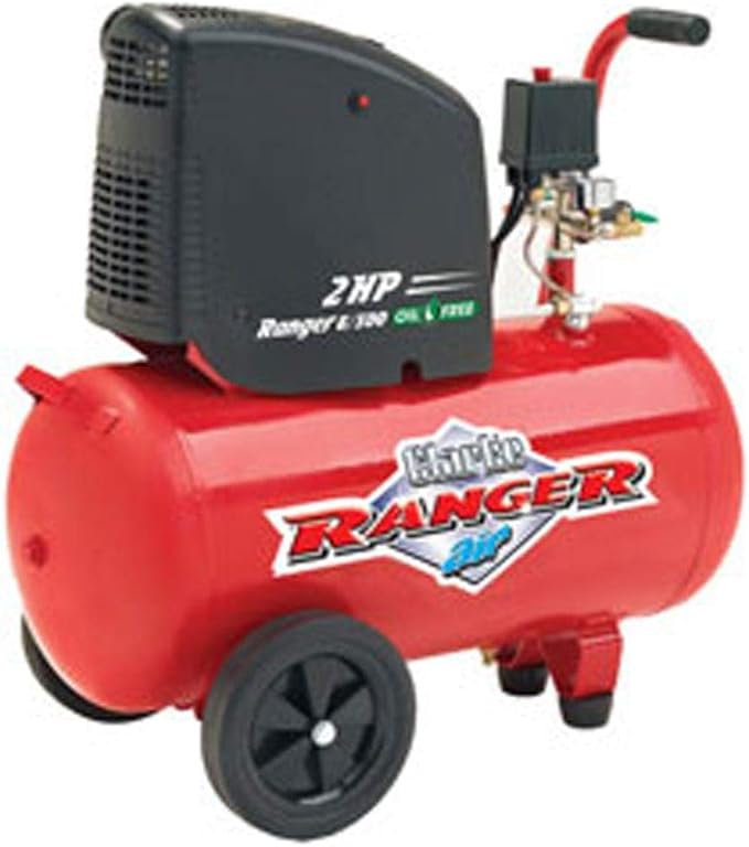 CLARKE RANGER 6/500 2HP OIL FREE 230v 6 cfm AIR COMPRESSOR 50 LITRE