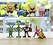 8 Piece SpongeBob Figures Toys, Squidward, Sandy Cheeks, Patrick Star, Mr. Krabs, Cake Topper, 2