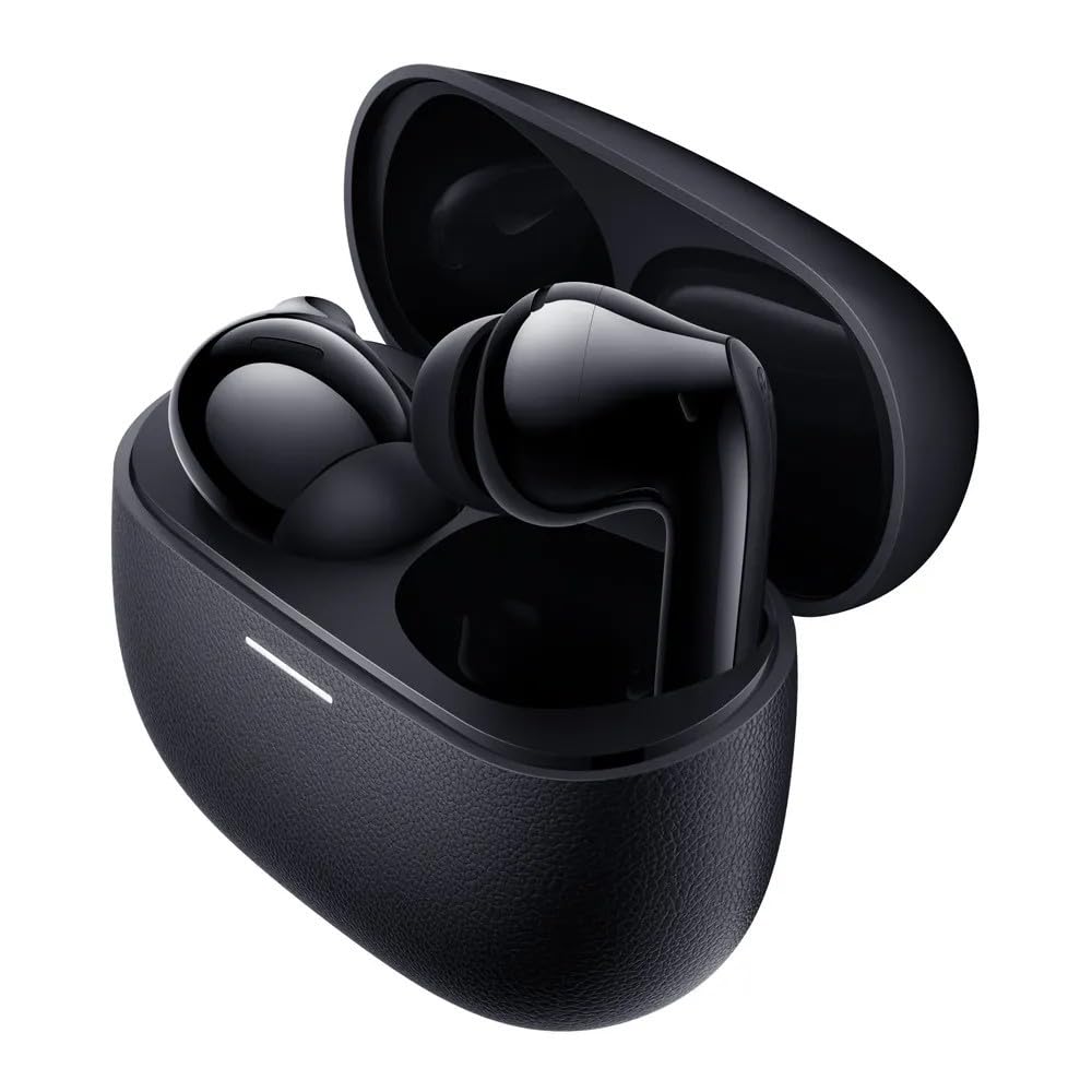 XIAOMI Redmi Buds 5 Pro Bluetooth 5.3 In-Ear Kopfhörer, 52dB aktive Geräuschunterdrückung, Bis zu 38 Stunden Akkulaufzeit, Hi-Res Audio & LDAC, Koaxial Dual-Treiber - Midnight Black 7