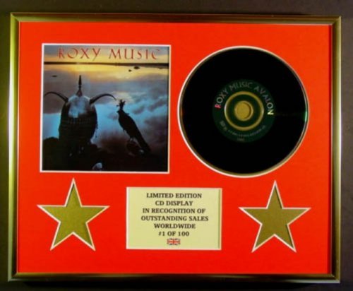 ROXY MUSIC/CD DISPLAY/LIMITED EDITION/COA/AVALON