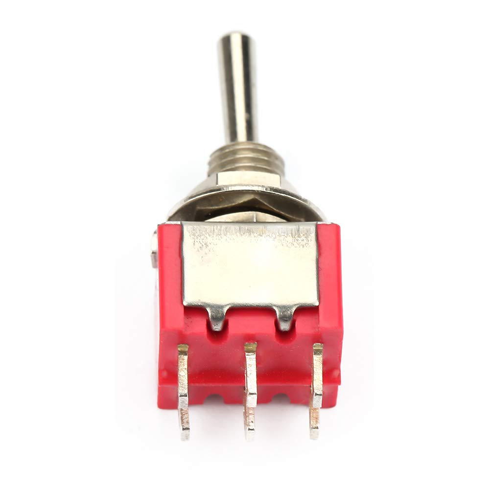 10 Pcs 6 Pin 3 Position ONOFFON Momentary Toggle Switch 6mm Mini DPDT