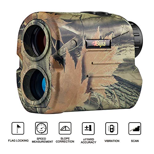 BIJIA Hunting Rangefinder 650Yards MultiFunction Laser Archery