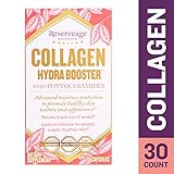 Reserveage - Collagen Booster Hydra Booster, Moisturizing Support for Soft, Plump, Firm, and Youthful Skin with Collagen, Hyaluronic Acid, Vitamin C, and Ceramide, Gluten Free, 30 Capsules