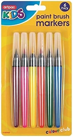 Artpac Kids 6 paint brush markers