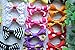yagopet 40pcs/20pairs New Dog Hair Clips Small Bowknot Pet Grooming Products Mix Colors Varies Patterns Pet Hair Bows Dog Accessories