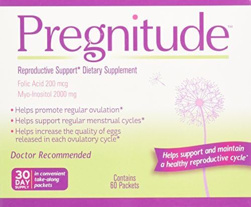 Pregnitude Dietary Supplement Packets 60 EA - Buy Packs and SAVE (Pack of 2)