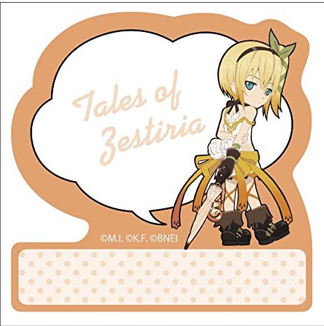 Tag of a Character_026_Edna Tales of Zestiria TOZ Edna Series Character Post it