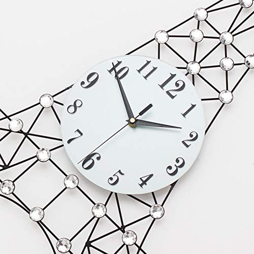 HYH European Creative Living Room Wall Clock Tower Tuba Mute Quartz Clock Simple and Stylish Table Clock 54 85cm Beautiful Life